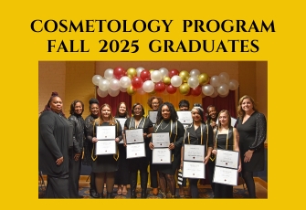 Cosmetology Program Fall 2025 Graduates