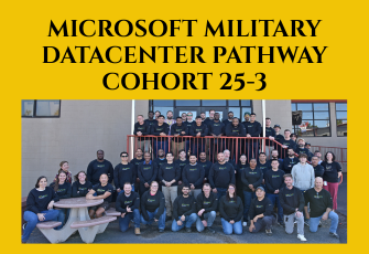 Southside Virginia Community College Welcomes Microsoft Military Datacenter Pathway Cohort 25-3