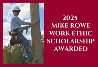 SVCC Student Earns Prestigious 2025 Mike Rowe Work Ethic Scholarship to Pursue Career in Power Line Industry