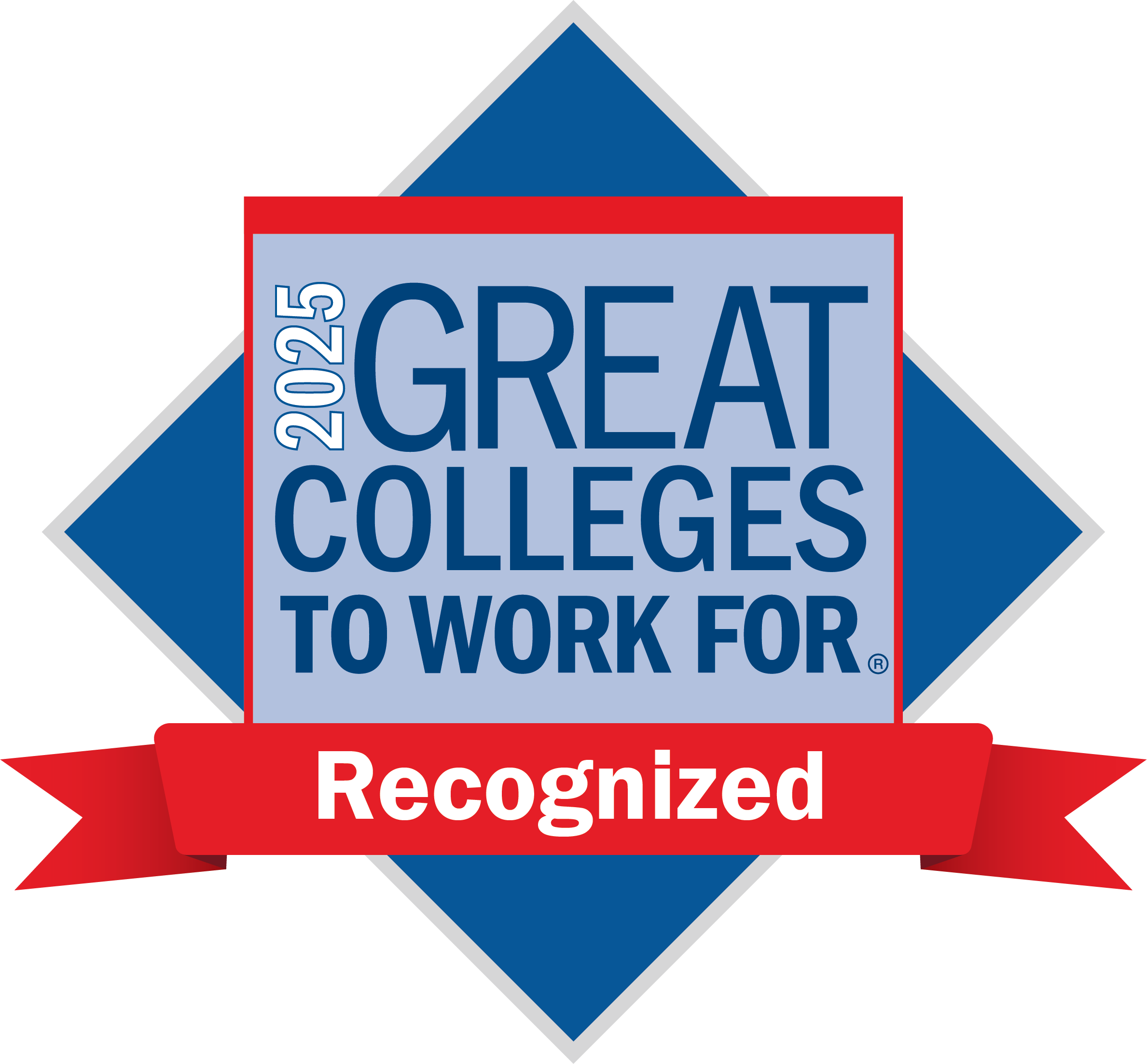 Logo for Great Colleges to Work For® program