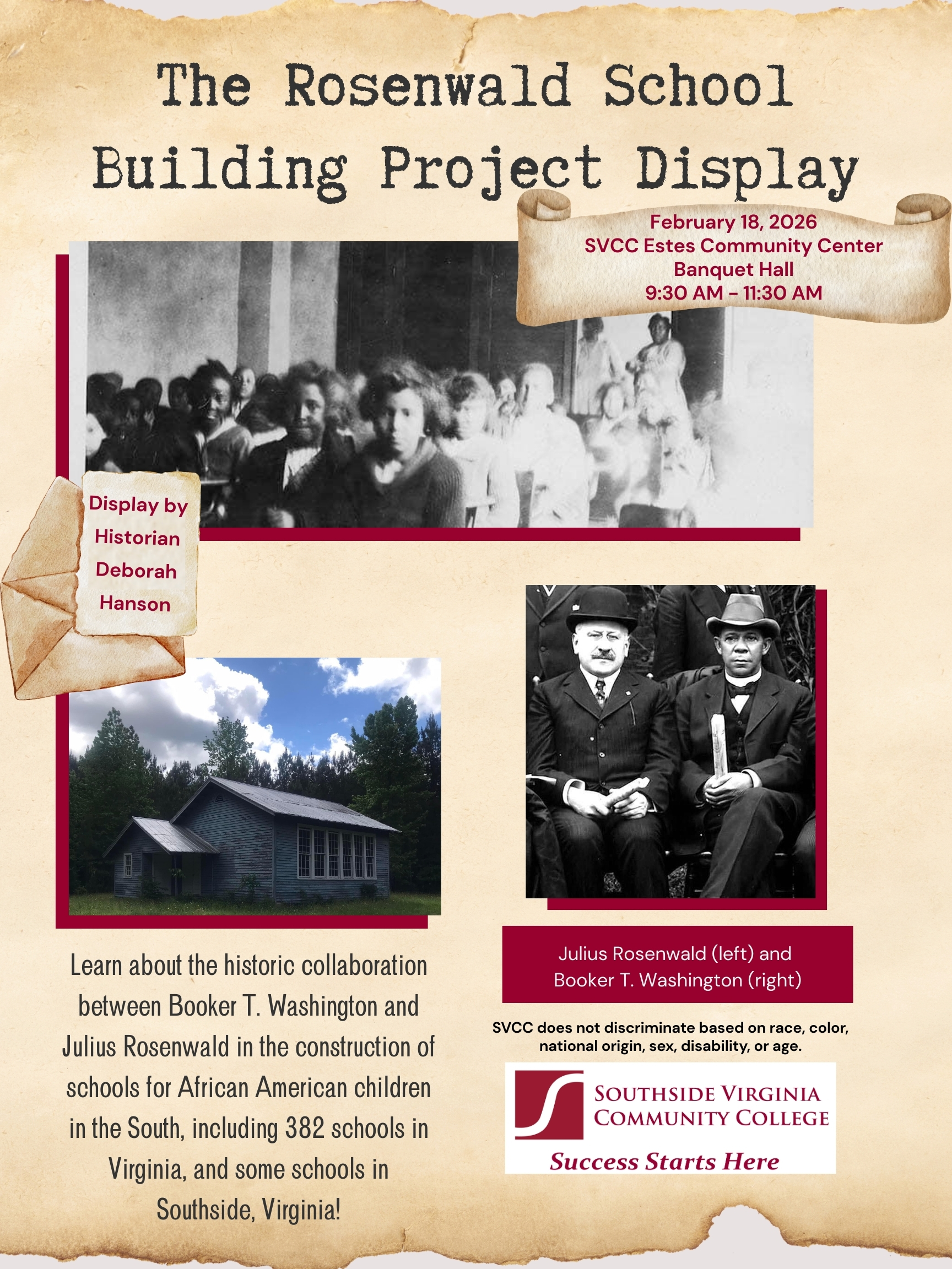 Rosenwald Flyer Chase City