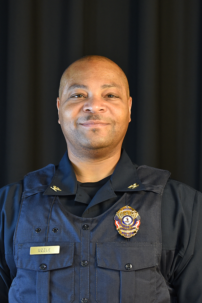 Chief Uzzle in uniform